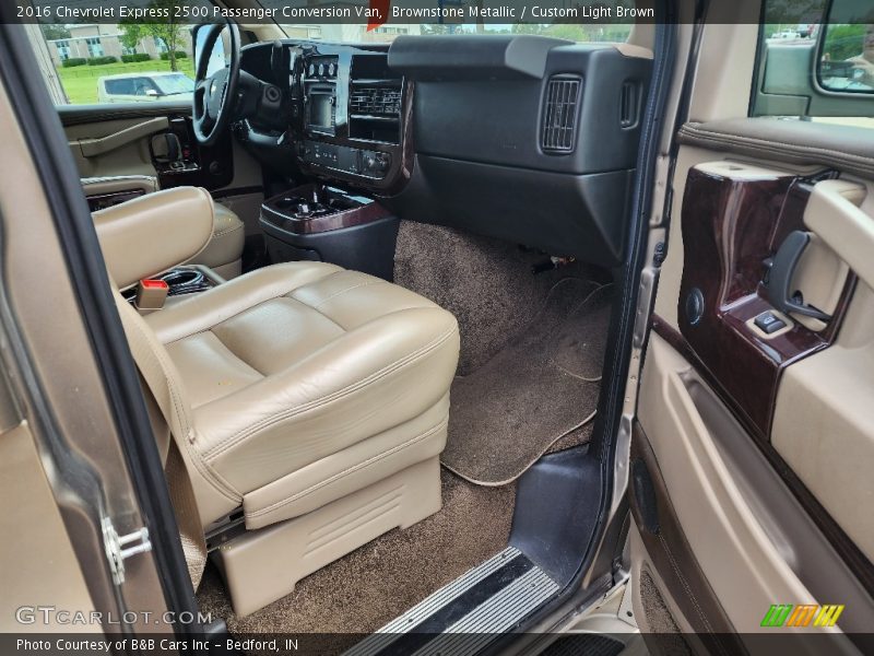 Front Seat of 2016 Express 2500 Passenger Conversion Van