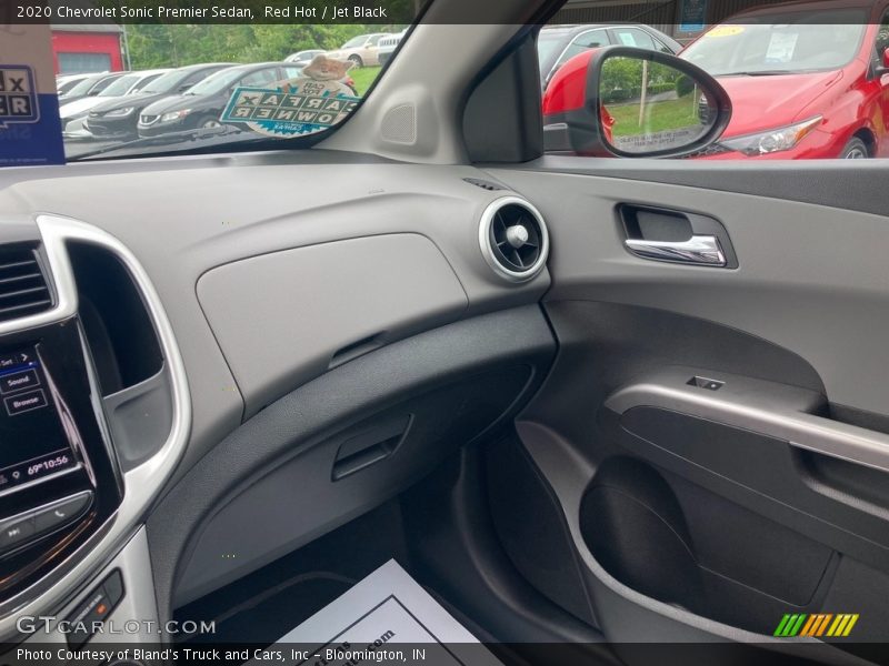 Red Hot / Jet Black 2020 Chevrolet Sonic Premier Sedan