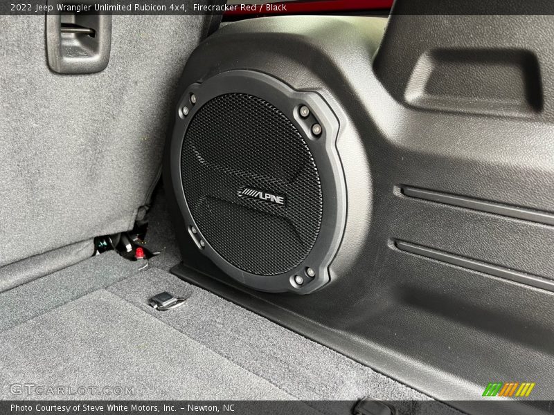 Audio System of 2022 Wrangler Unlimited Rubicon 4x4