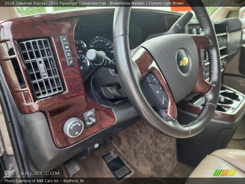 Controls of 2016 Express 2500 Passenger Conversion Van