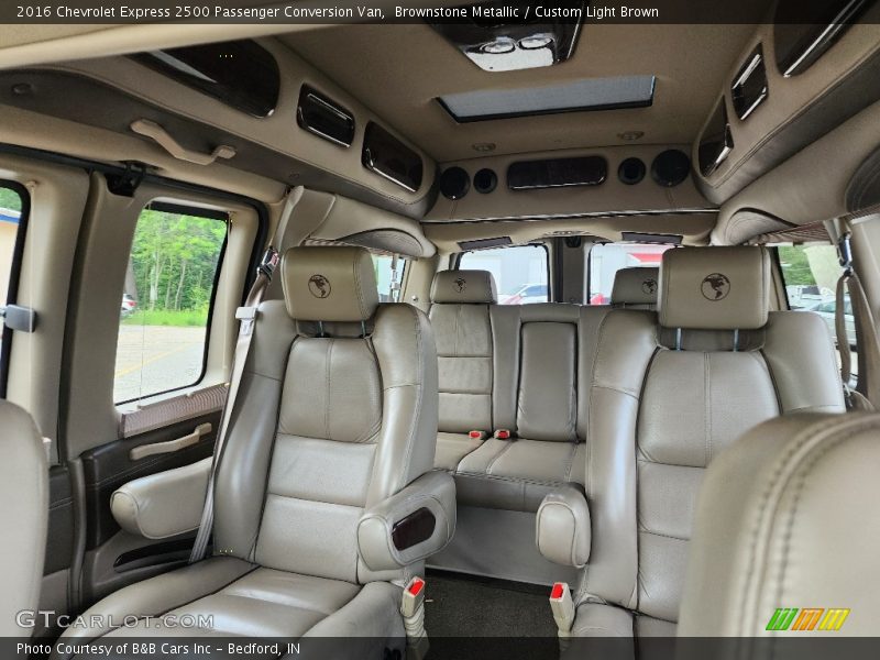 Rear Seat of 2016 Express 2500 Passenger Conversion Van