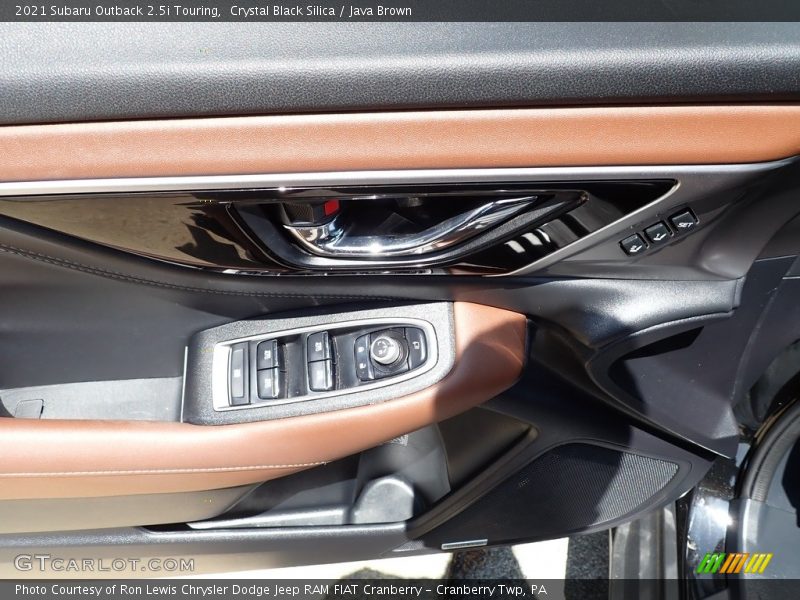 Crystal Black Silica / Java Brown 2021 Subaru Outback 2.5i Touring