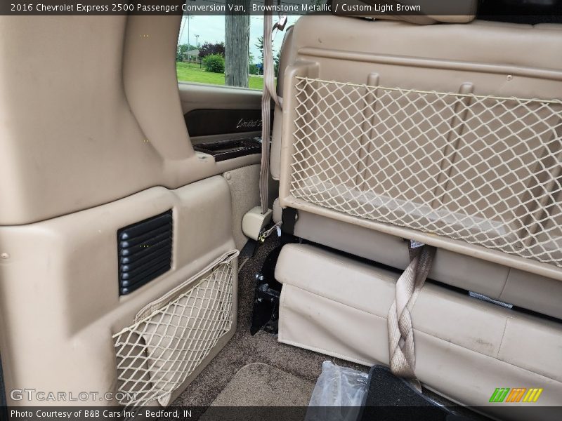 Brownstone Metallic / Custom Light Brown 2016 Chevrolet Express 2500 Passenger Conversion Van