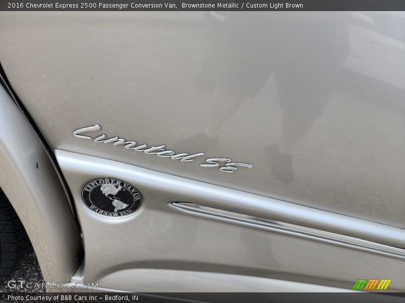 Brownstone Metallic / Custom Light Brown 2016 Chevrolet Express 2500 Passenger Conversion Van