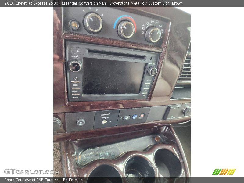 Controls of 2016 Express 2500 Passenger Conversion Van