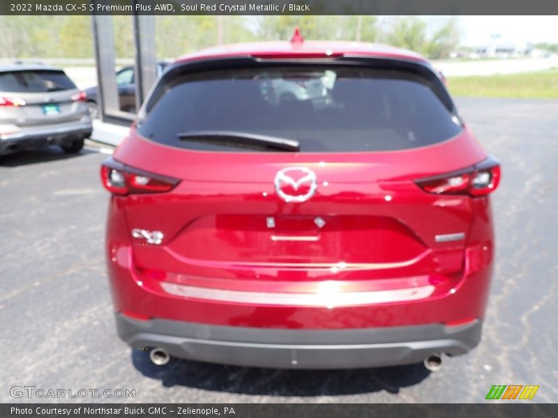 Soul Red Crystal Metallic / Black 2022 Mazda CX-5 S Premium Plus AWD