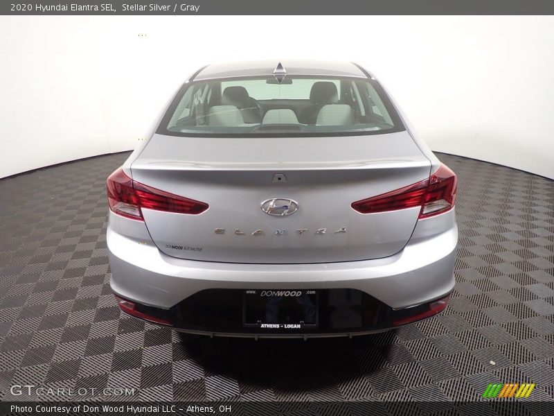 Stellar Silver / Gray 2020 Hyundai Elantra SEL