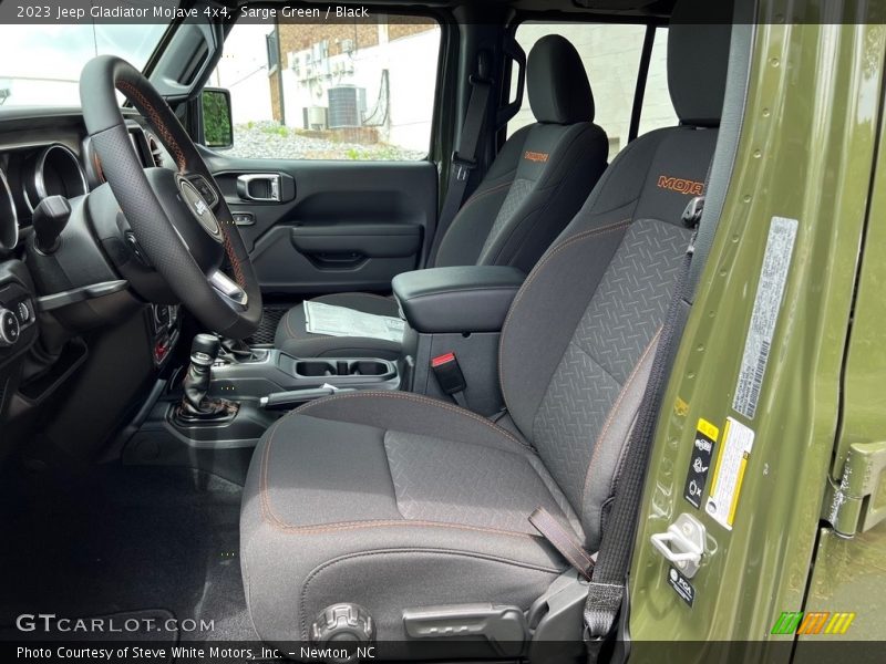 Front Seat of 2023 Gladiator Mojave 4x4