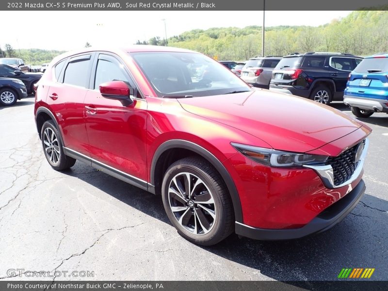 Front 3/4 View of 2022 CX-5 S Premium Plus AWD