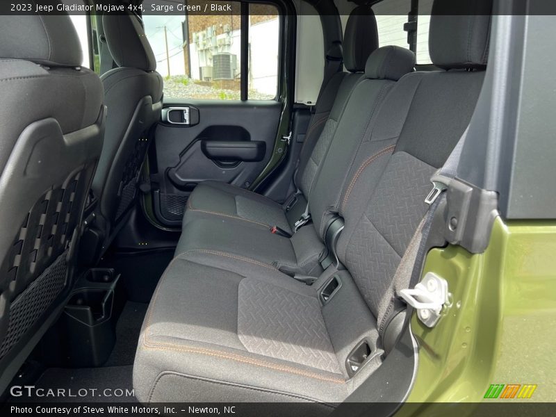 Rear Seat of 2023 Gladiator Mojave 4x4