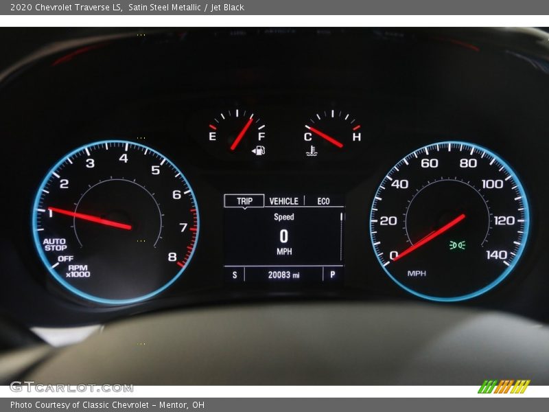 2020 Traverse LS LS Gauges