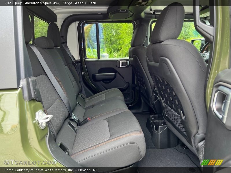 Rear Seat of 2023 Gladiator Mojave 4x4