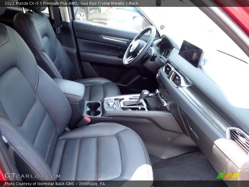 Soul Red Crystal Metallic / Black 2022 Mazda CX-5 S Premium Plus AWD