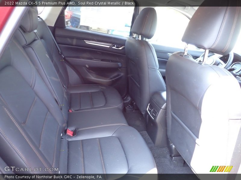 Soul Red Crystal Metallic / Black 2022 Mazda CX-5 S Premium Plus AWD
