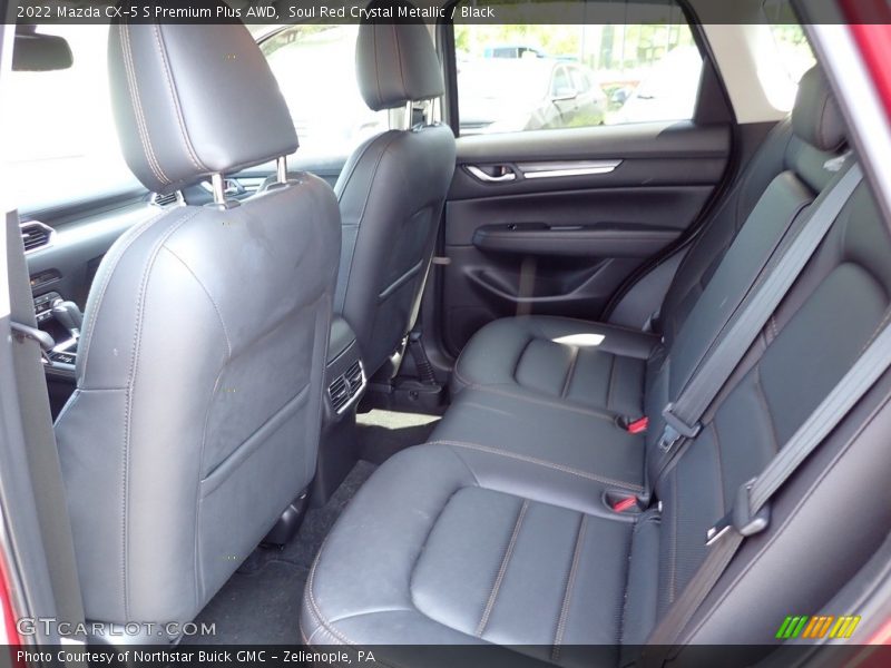 Soul Red Crystal Metallic / Black 2022 Mazda CX-5 S Premium Plus AWD