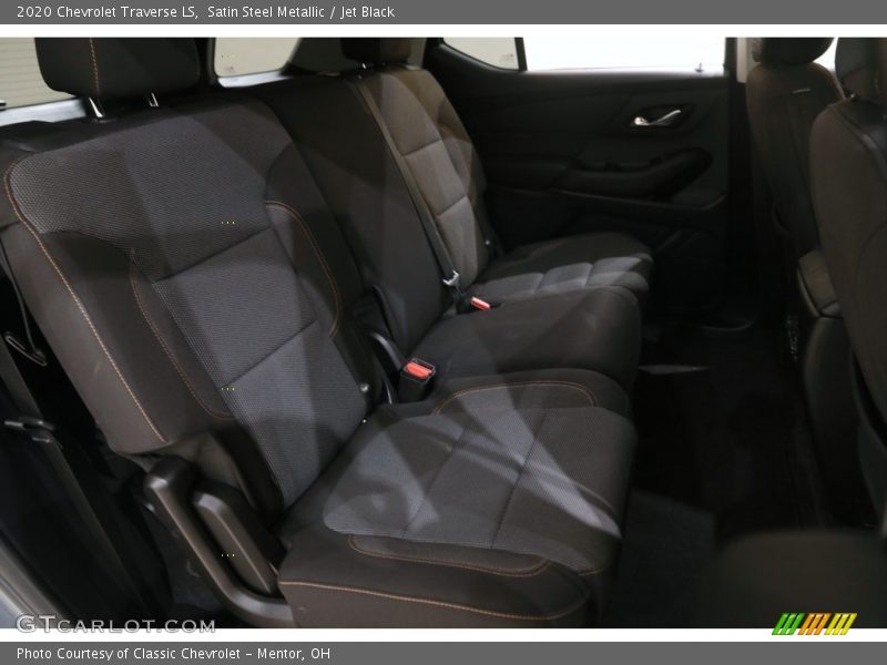 Satin Steel Metallic / Jet Black 2020 Chevrolet Traverse LS