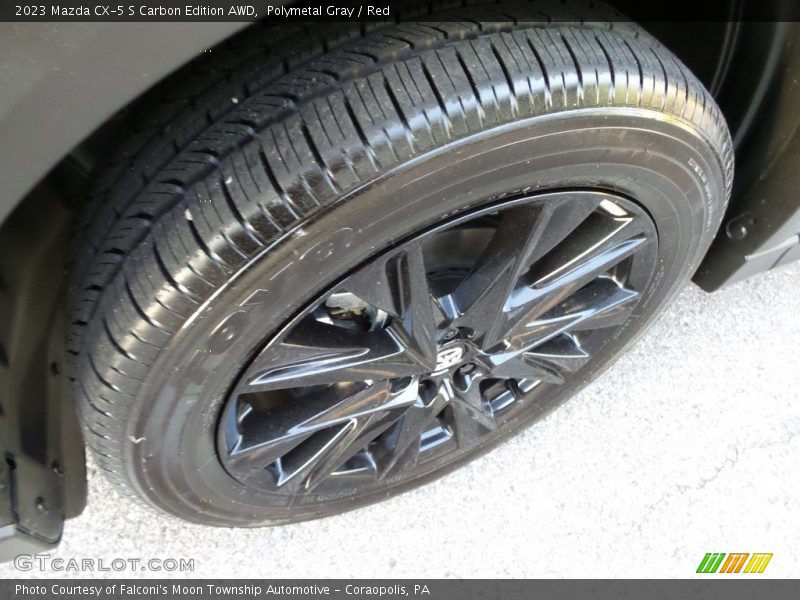 Polymetal Gray / Red 2023 Mazda CX-5 S Carbon Edition AWD