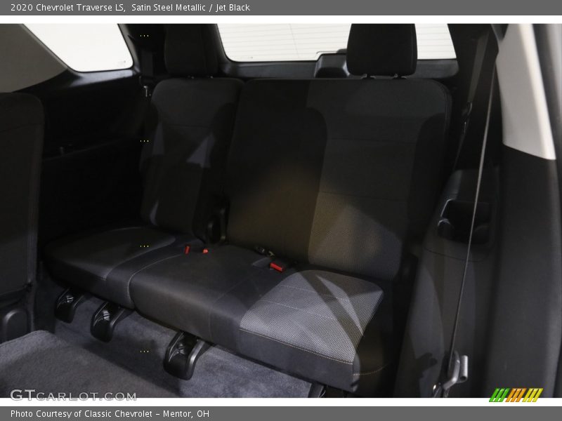 Satin Steel Metallic / Jet Black 2020 Chevrolet Traverse LS
