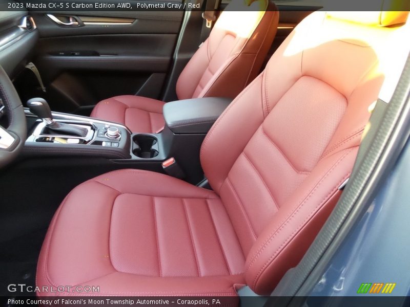 Polymetal Gray / Red 2023 Mazda CX-5 S Carbon Edition AWD