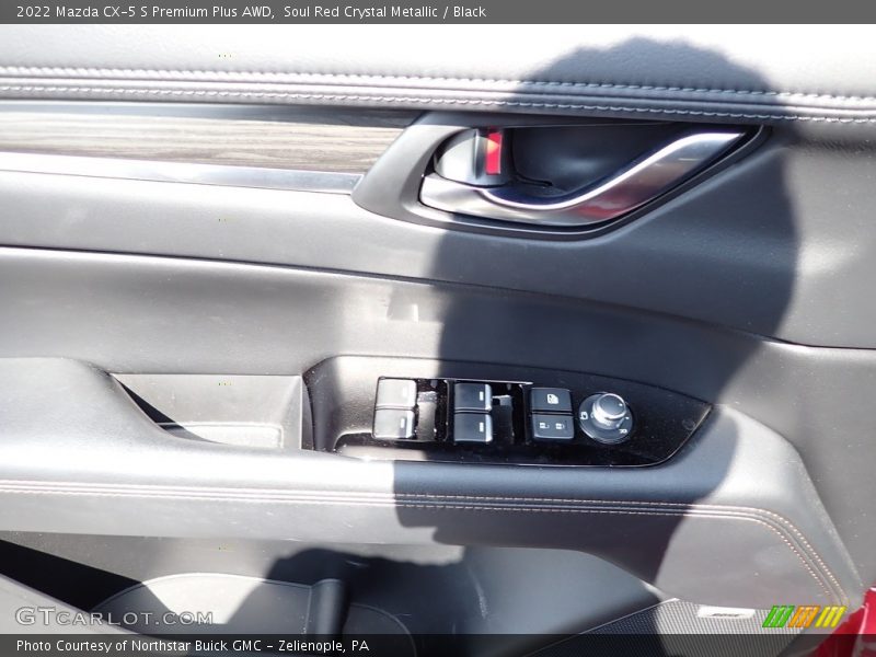 Soul Red Crystal Metallic / Black 2022 Mazda CX-5 S Premium Plus AWD