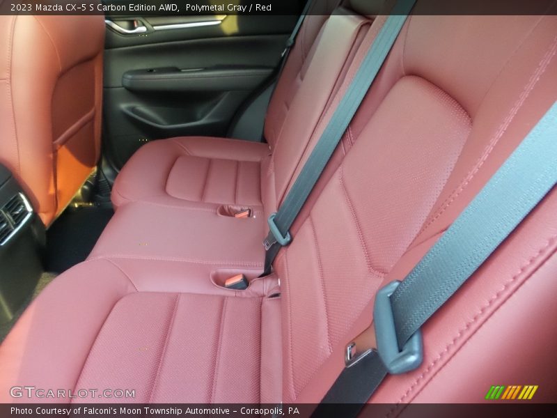 Polymetal Gray / Red 2023 Mazda CX-5 S Carbon Edition AWD