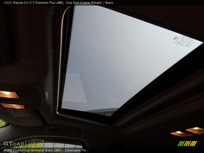 Soul Red Crystal Metallic / Black 2022 Mazda CX-5 S Premium Plus AWD