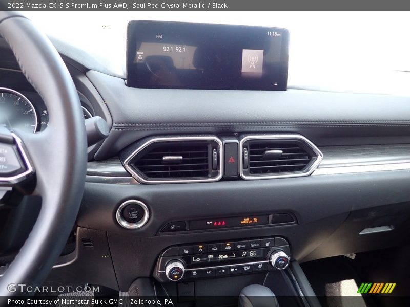 Soul Red Crystal Metallic / Black 2022 Mazda CX-5 S Premium Plus AWD