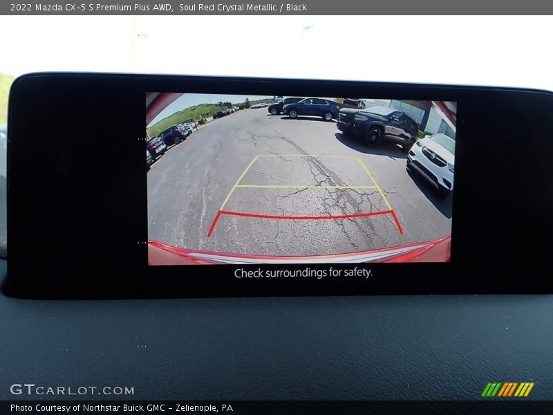 Soul Red Crystal Metallic / Black 2022 Mazda CX-5 S Premium Plus AWD
