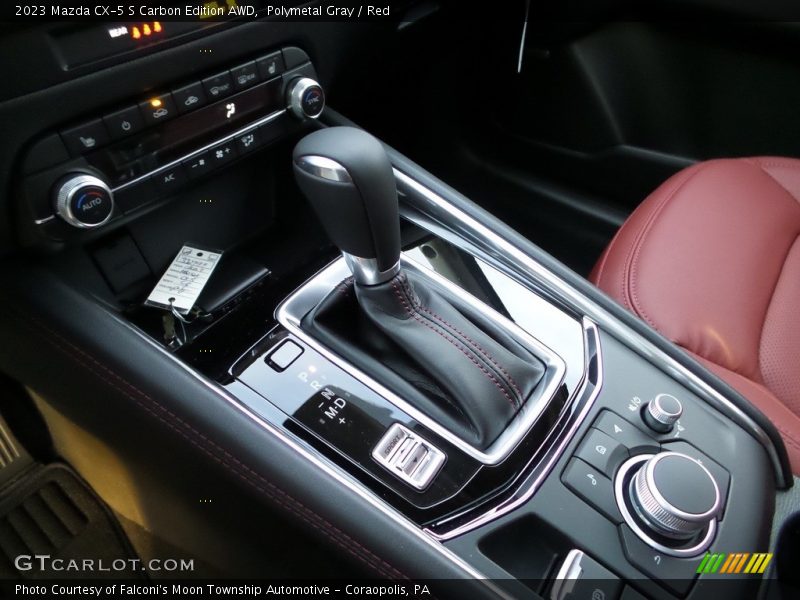 Polymetal Gray / Red 2023 Mazda CX-5 S Carbon Edition AWD