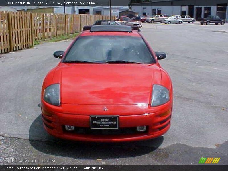 Saronno Red / Black 2001 Mitsubishi Eclipse GT Coupe