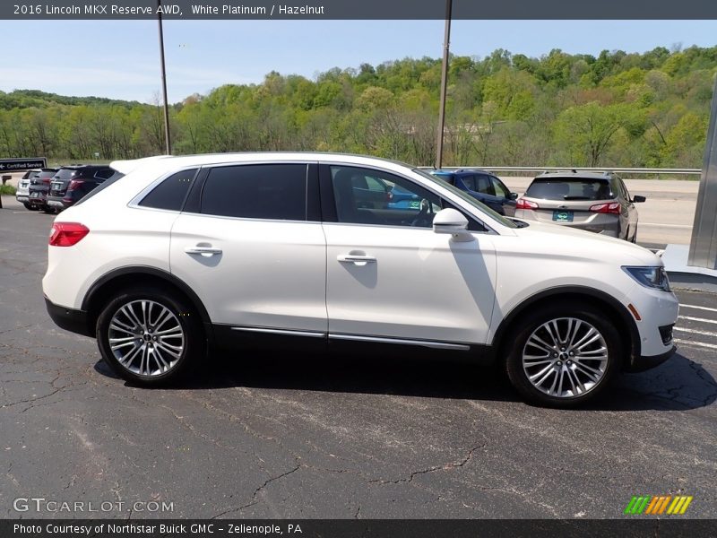  2016 MKX Reserve AWD White Platinum