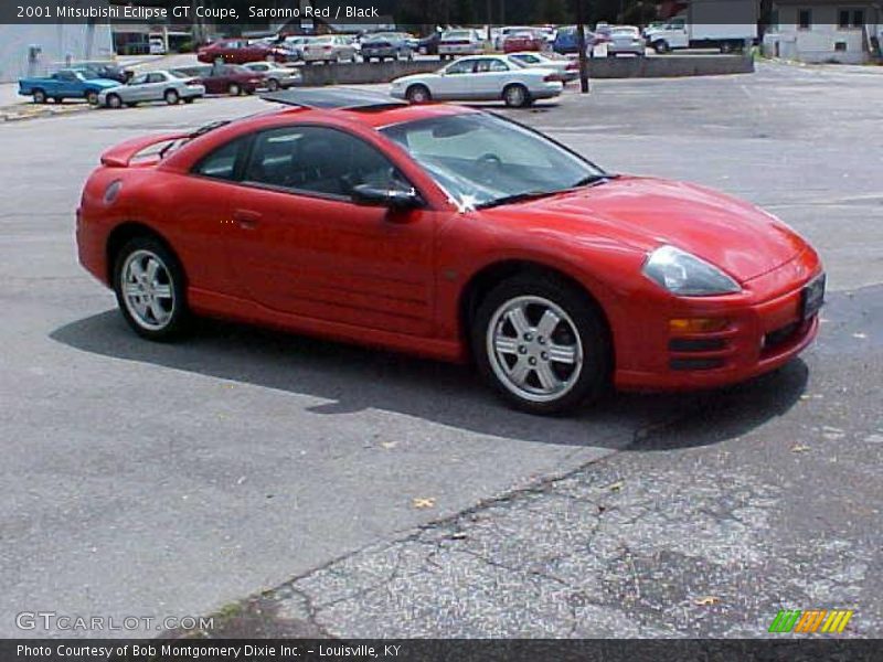 Saronno Red / Black 2001 Mitsubishi Eclipse GT Coupe