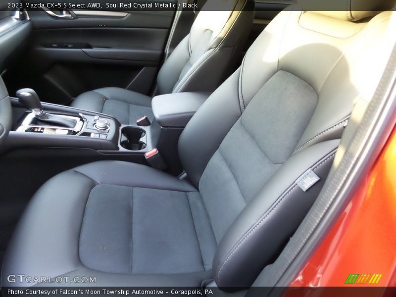 Soul Red Crystal Metallic / Black 2023 Mazda CX-5 S Select AWD
