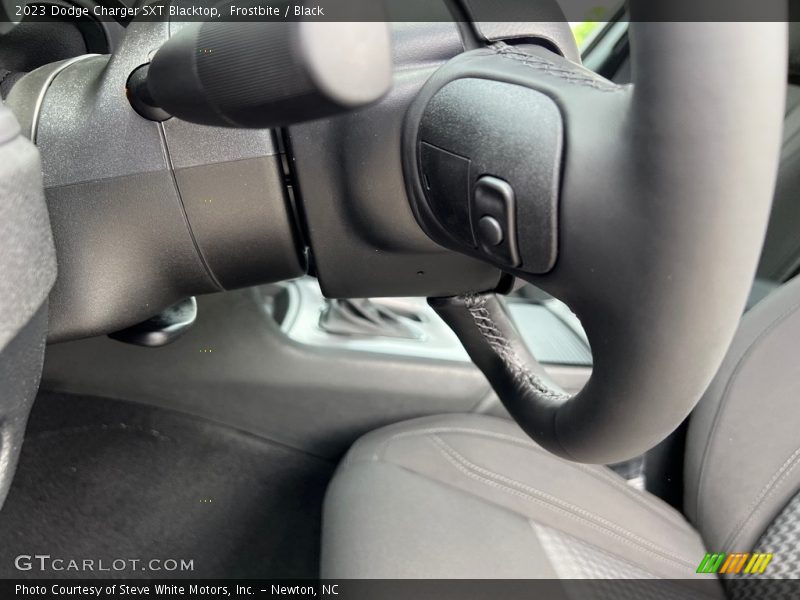Frostbite / Black 2023 Dodge Charger SXT Blacktop