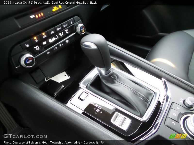 Soul Red Crystal Metallic / Black 2023 Mazda CX-5 S Select AWD