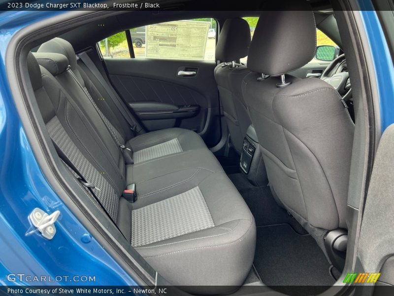 Frostbite / Black 2023 Dodge Charger SXT Blacktop