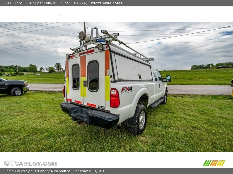 Oxford White / Steel 2015 Ford F250 Super Duty XLT Super Cab 4x4