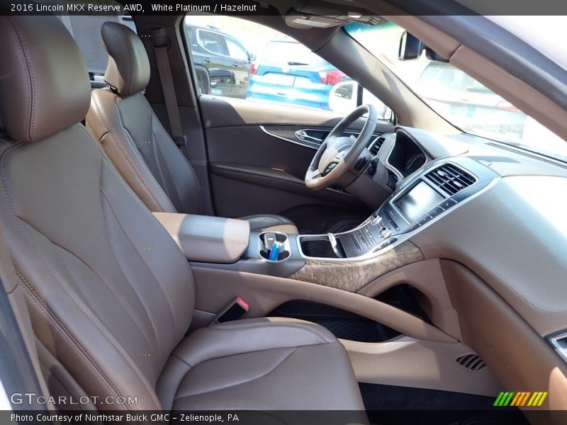 Front Seat of 2016 MKX Reserve AWD
