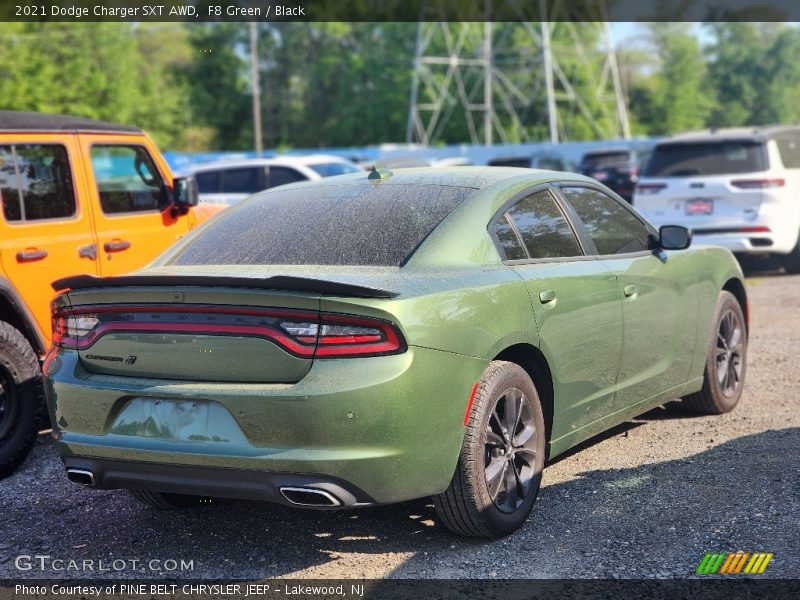 F8 Green / Black 2021 Dodge Charger SXT AWD