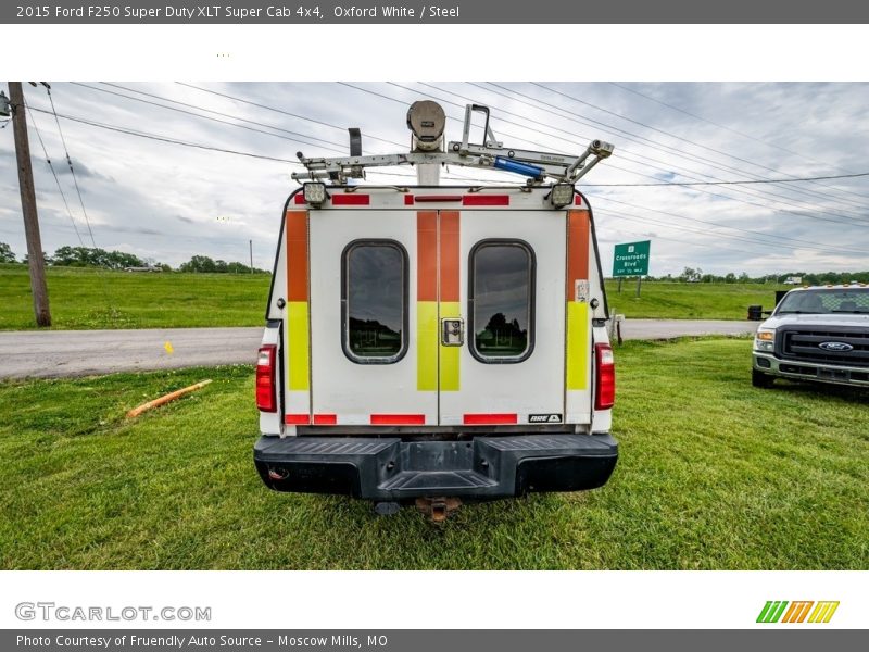 Oxford White / Steel 2015 Ford F250 Super Duty XLT Super Cab 4x4