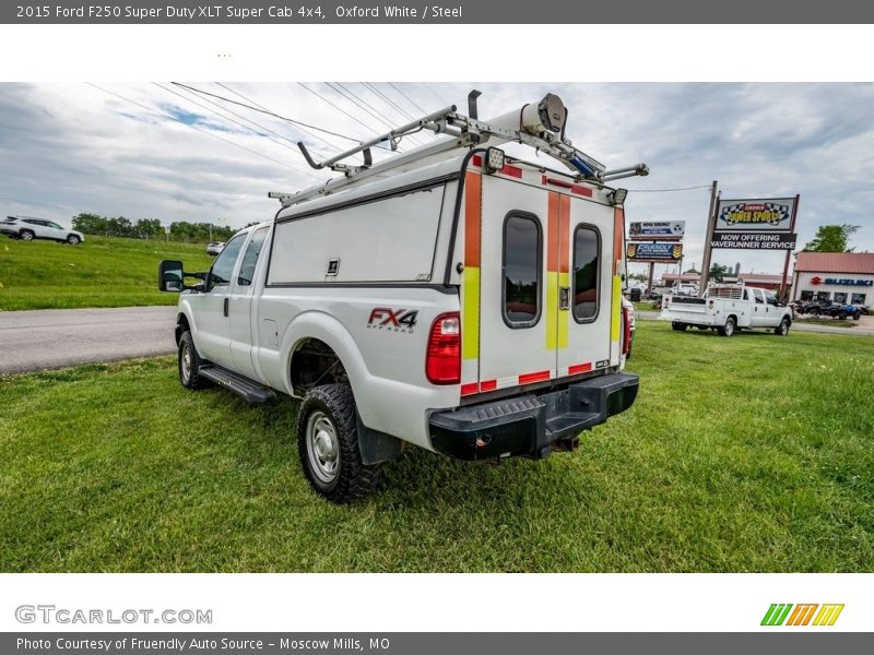 Oxford White / Steel 2015 Ford F250 Super Duty XLT Super Cab 4x4