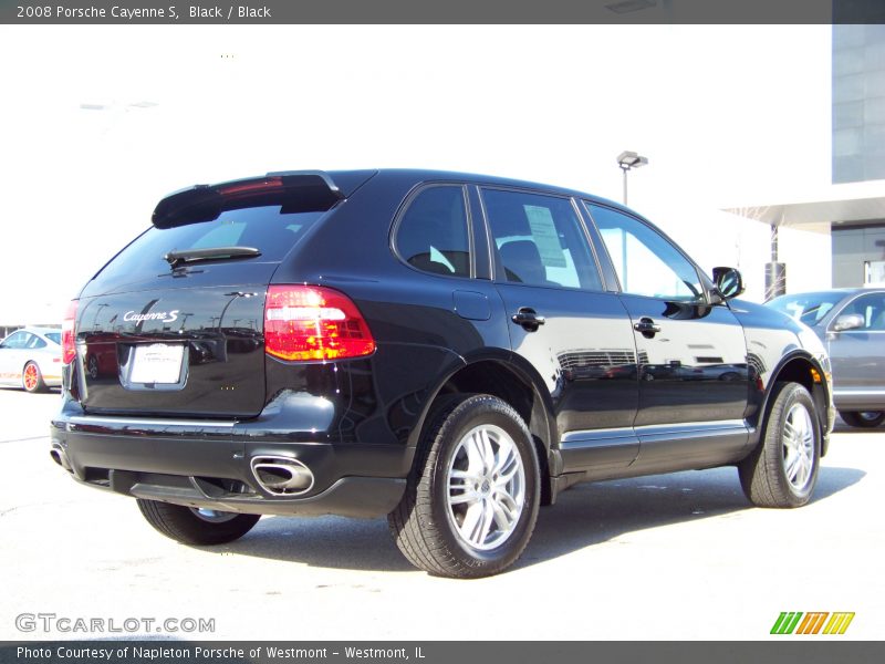 Black / Black 2008 Porsche Cayenne S