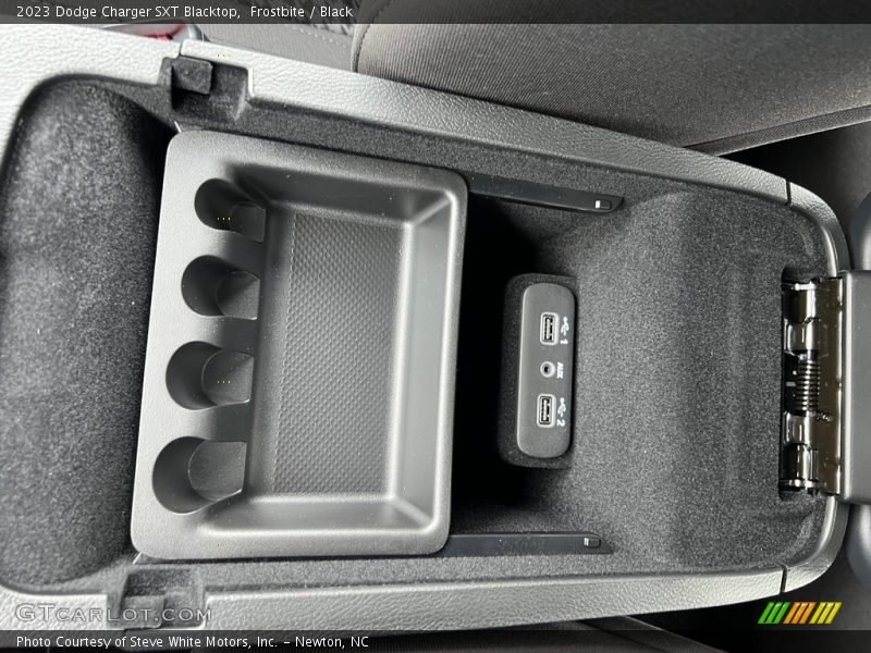Frostbite / Black 2023 Dodge Charger SXT Blacktop