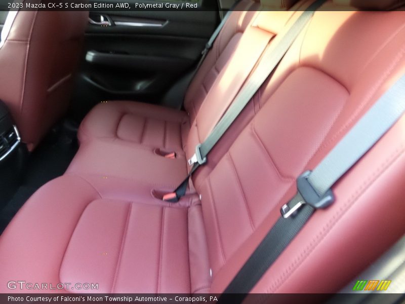 Polymetal Gray / Red 2023 Mazda CX-5 S Carbon Edition AWD