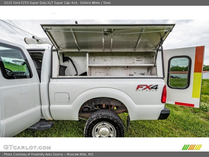 Oxford White / Steel 2015 Ford F250 Super Duty XLT Super Cab 4x4