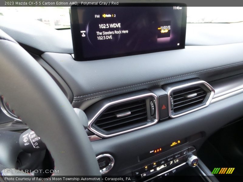 Polymetal Gray / Red 2023 Mazda CX-5 S Carbon Edition AWD