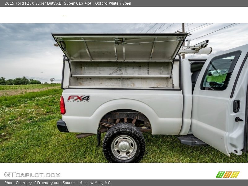 Oxford White / Steel 2015 Ford F250 Super Duty XLT Super Cab 4x4
