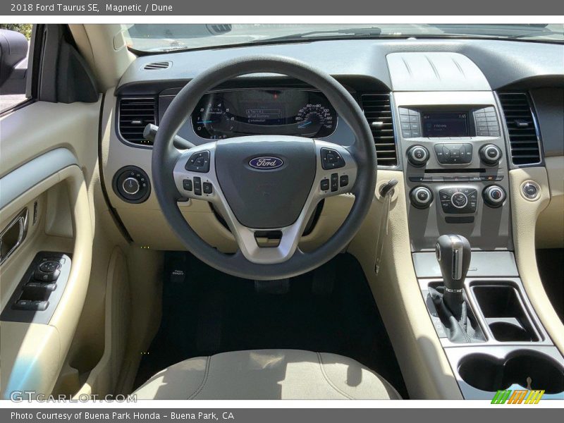 Dashboard of 2018 Taurus SE