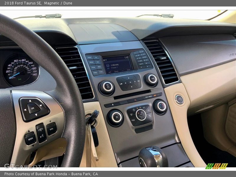 Controls of 2018 Taurus SE