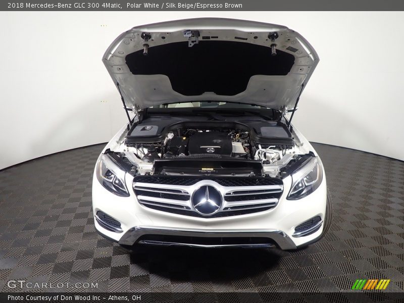 Polar White / Silk Beige/Espresso Brown 2018 Mercedes-Benz GLC 300 4Matic